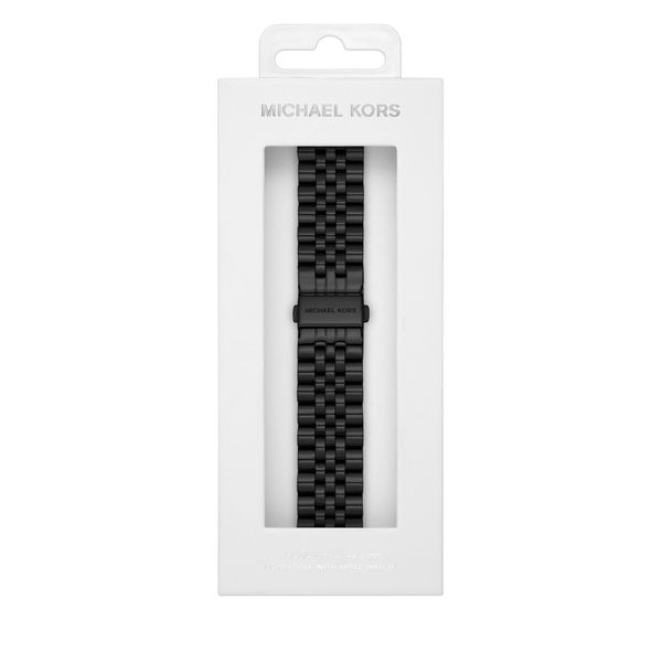Michael Kors Zamjenski remen za sat Apple Watch Michael Kors MKS8056E Black