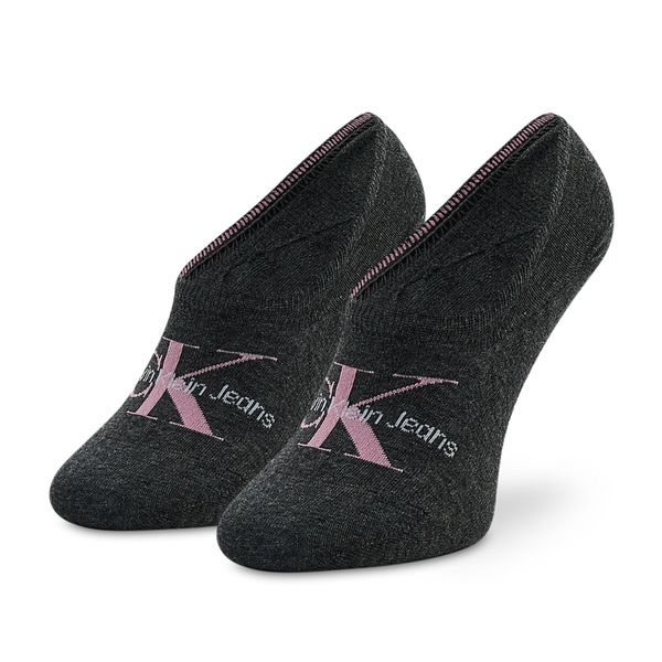 Calvin Klein Jeans Ženske niske čarape Calvin Klein Jeans 701218751 Dark Grey Melange 003