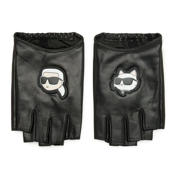 KARL LAGERFELD Ženske rukavice KARL LAGERFELD 230W3601 Black 999