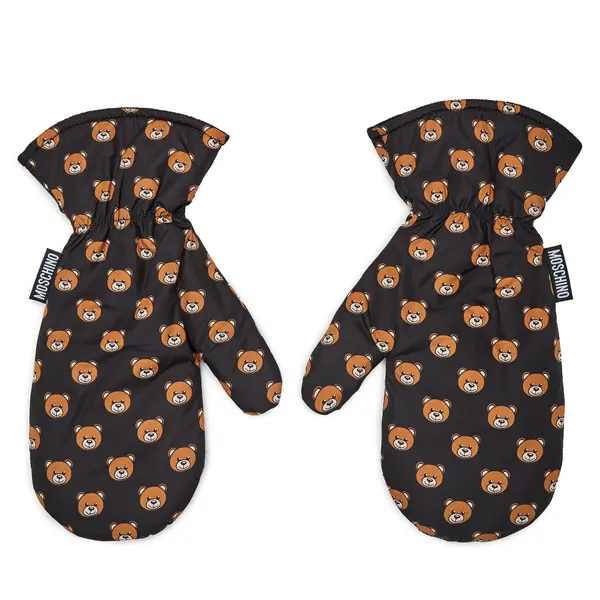 Moschino Ženske rukavice MOSCHINO 65393 M3003 Crna