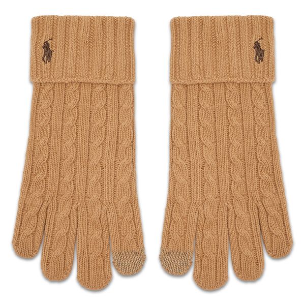 Polo Ralph Lauren Ženske rukavice Polo Ralph Lauren 449891268004 Camel