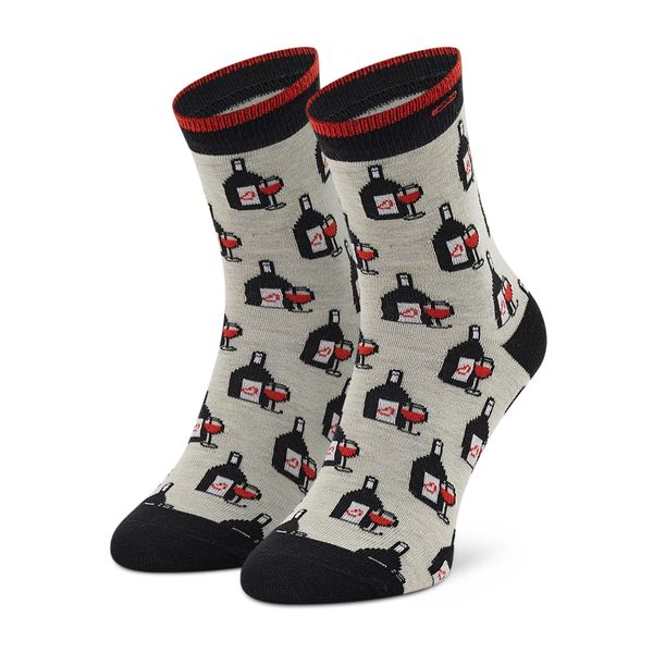 Cabaïa Ženske visoke čarape Cabaïa Alice Et Liam SOKW22 Bež