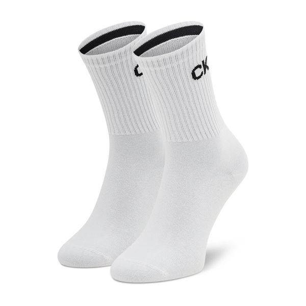 Calvin Klein Ženske visoke čarape Calvin Klein 701218784 White 002