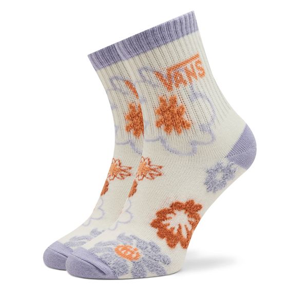 Vans Ženske visoke čarape Vans Summer Bloom Crew VN000GMH7VJ1 Natural