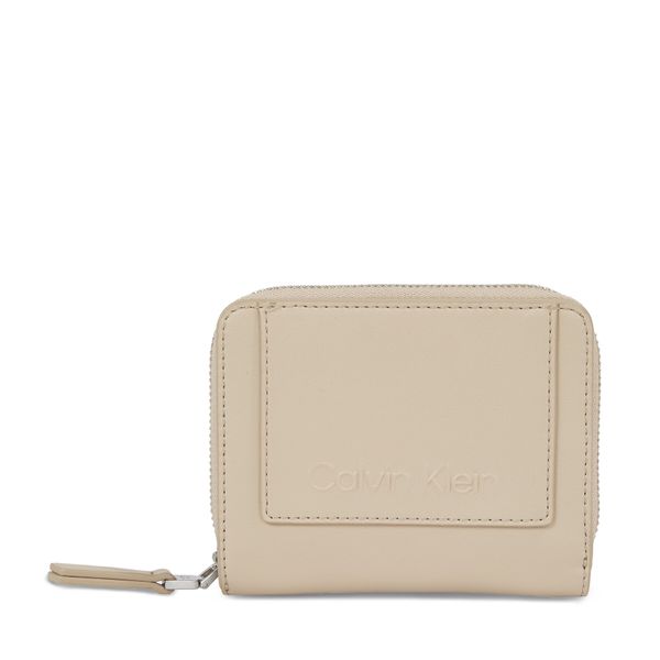 Calvin Klein Ženski novčanik Calvin Klein Ck Set Zip Around W/Flap Md K60K611099 Doeskin PBP