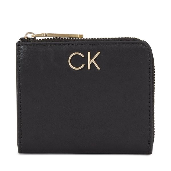 Calvin Klein Ženski novčanik Calvin Klein Re-Lock Za Wallet Sm K60K611097 Ck Black BAX