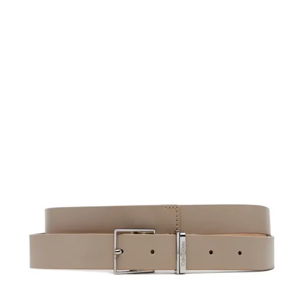 Calvin Klein Ženski remen Calvin Klein Branded Loop Square Belt 2.5 K60K612866 Bež