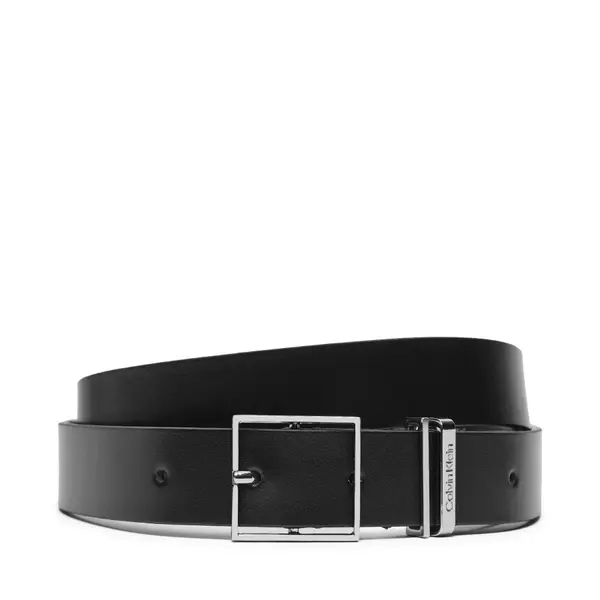 Calvin Klein Ženski remen Calvin Klein Branded Loop Square Belt 2.5 K60K612866 Crna