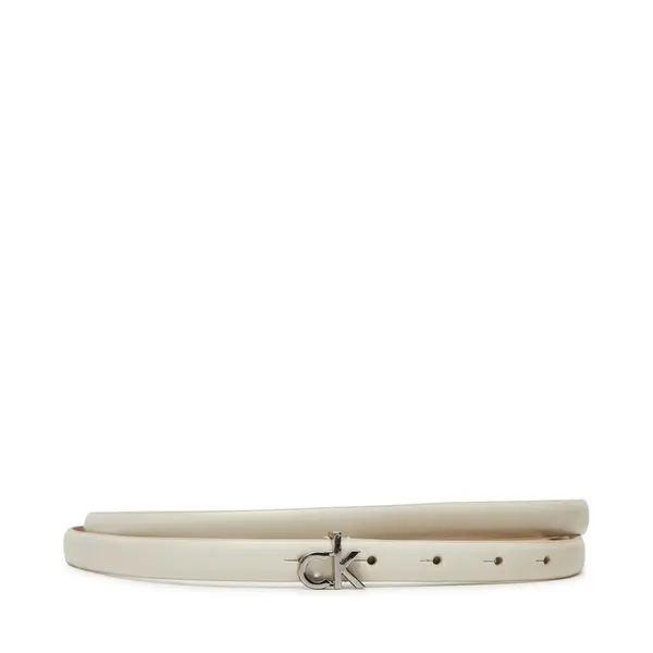 Calvin Klein Ženski remen Calvin Klein Ck Buckle Skinny Belt 1.5 K60K612932 Bijela