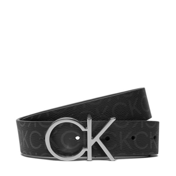 Calvin Klein Ženski remen Calvin Klein Ck Logo Belt 3.0 Epi Mono K60K611902 Black Epi Mono 0GJ