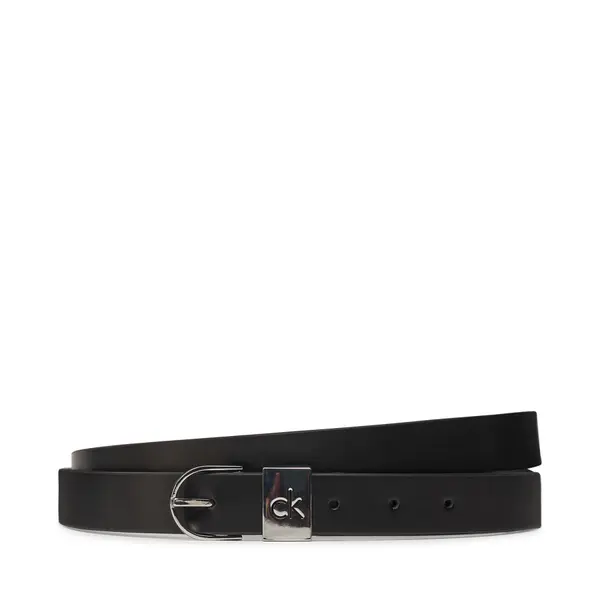 Calvin Klein Ženski remen Calvin Klein Ck Loop Rnd Buckle 2.5_Smooth K60K612936 Crna