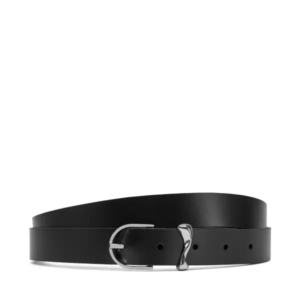 Calvin Klein Ženski remen Calvin Klein Ck Must Organic Loop Belt 25mm K60K613234 Crna