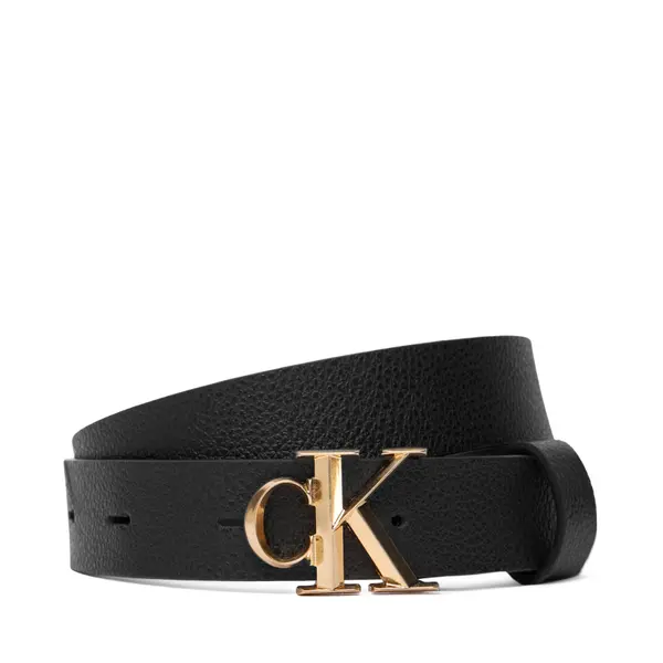 Calvin Klein Ženski remen Calvin Klein Facet Ck Buckle Pebble 25Mm LV04F7060G Crna