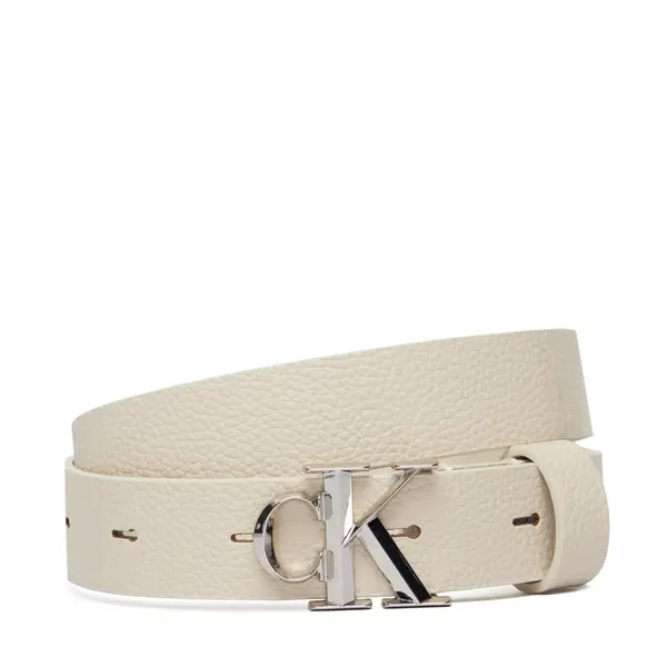 Calvin Klein Ženski remen Calvin Klein Facet Ck Buckle Pebble LV04F7060G Siva