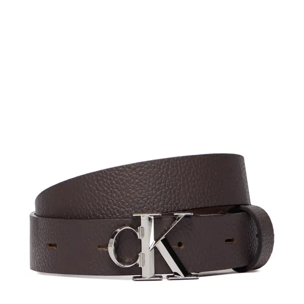 Calvin Klein Ženski remen Calvin Klein Facet Ck Buckle Pebble LV04F7060G Smeđa