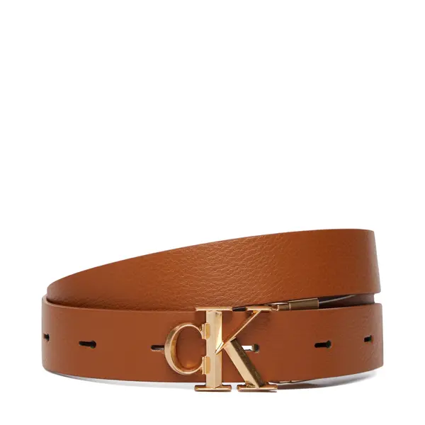 Calvin Klein Ženski remen Calvin Klein Facet CK Pebble LV04F7044G Smeđa