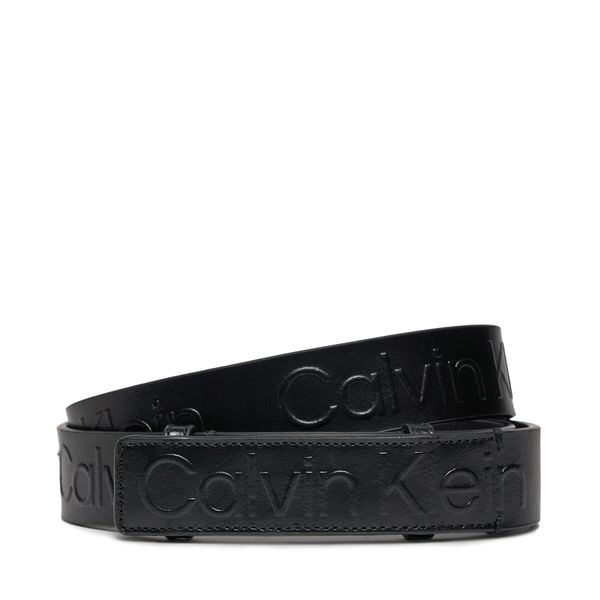 Calvin Klein Ženski remen Calvin Klein Gracie Belt 30Mm K60K611583 Crna