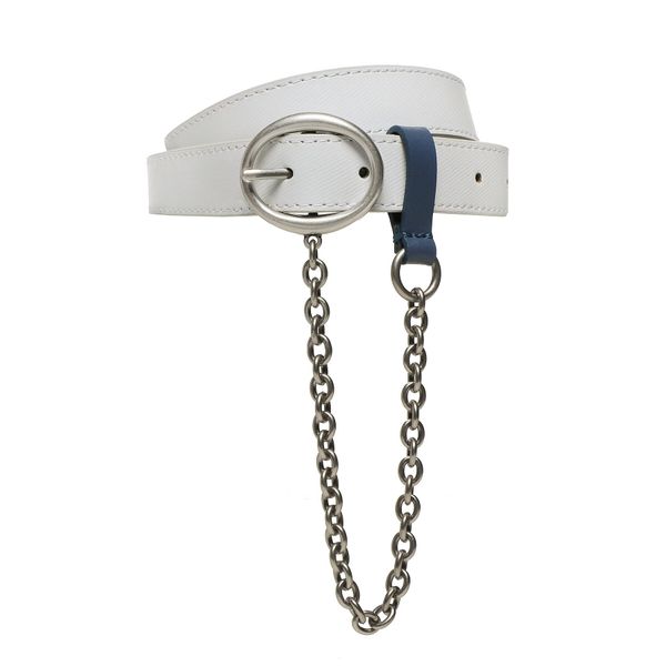 Calvin Klein Jeans Ženski remen Calvin Klein Jeans Round Classic Chain 25Mm K60K610360 PSX