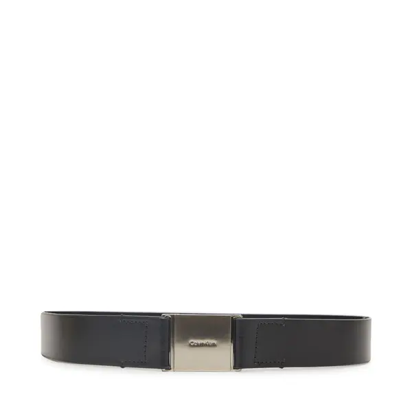 Calvin Klein Ženski remen Calvin Klein Logo Plaque Elasticated Belt 3.0 K60K612931 Crna