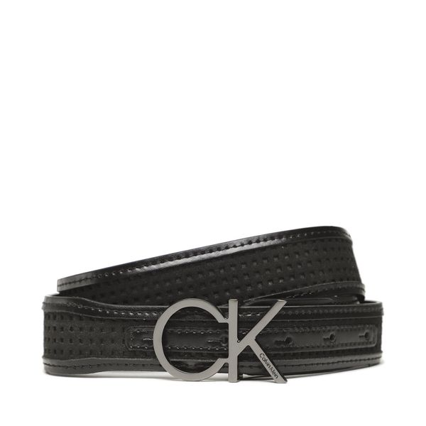 Calvin Klein Ženski remen Calvin Klein Re-Lock Insert 3 Cm Perf Belt K60K610497 BAX