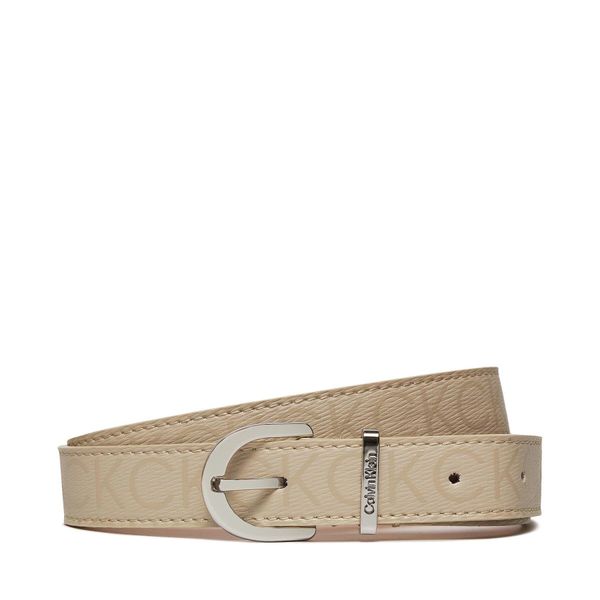 Calvin Klein Ženski remen Calvin Klein Round Buckle Belt 2.5 Epi Mono K60K611925 PEA