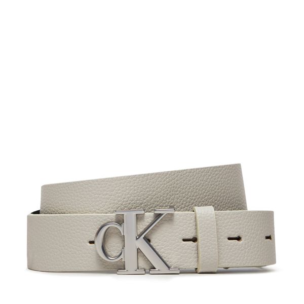 Calvin Klein Ženski remen Calvin Klein Round Mono K60K612377 Bež