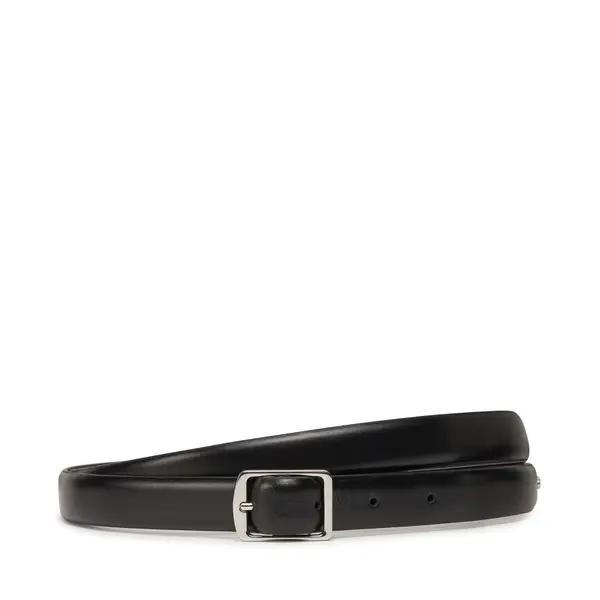 Calvin Klein Ženski remen Calvin Klein Slim Square Buckle Belt 2.0 K60K613235 Crna