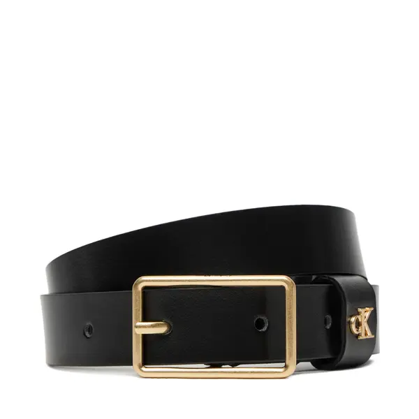 Calvin Klein Ženski remen Calvin Klein Square Buckle Ck Loop 25Mm LV04F7050G Crna