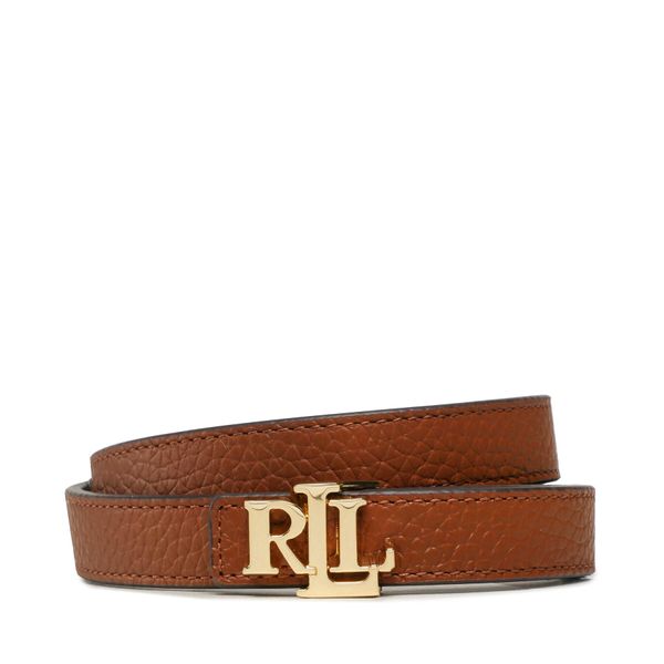 Lauren Ralph Lauren Ženski remen Lauren Ralph Lauren 412912038002 Lauren Tan/Dark Brown