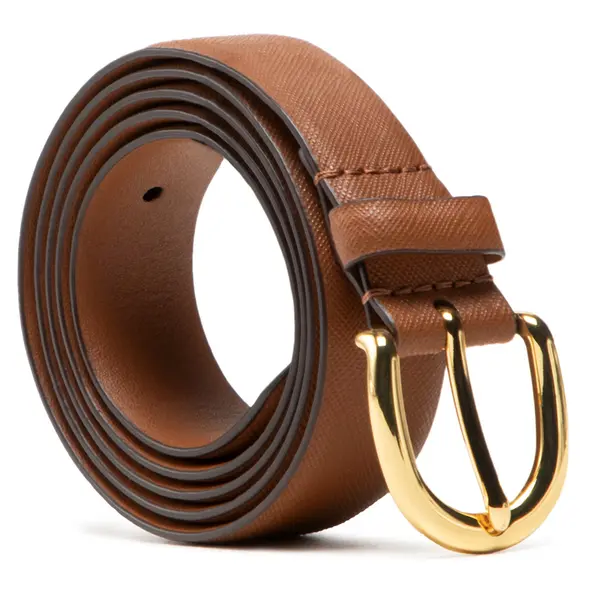 Lauren Ralph Lauren Ženski remen Lauren Ralph Lauren Charm Classc 412802952005 Smeđa