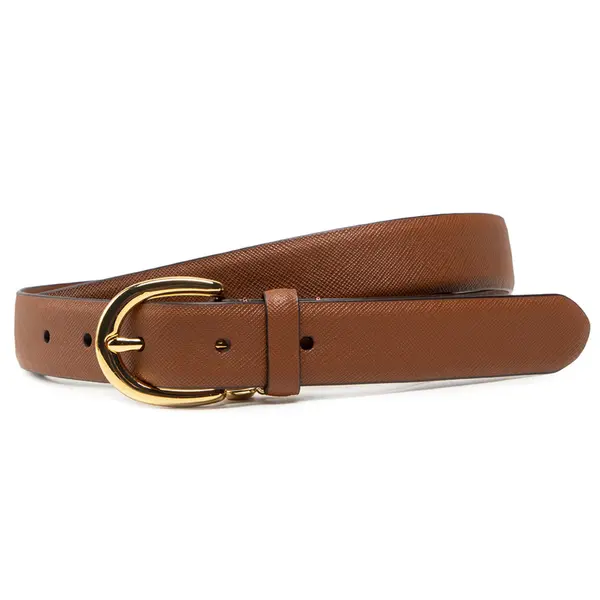 Lauren Ralph Lauren Ženski remen Lauren Ralph Lauren Charm Classc 412802952005 Smeđa