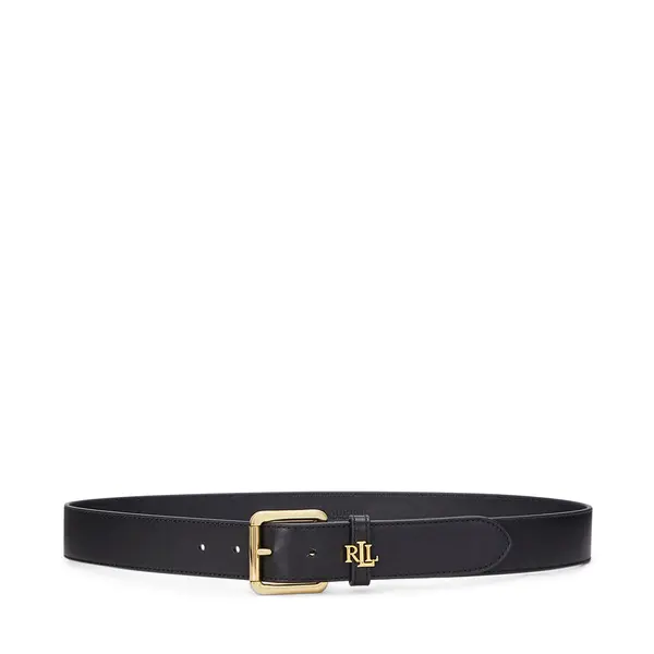 Lauren Ralph Lauren Ženski remen LAUREN RALPH LAUREN Logo Keeper 412968765001 Crna
