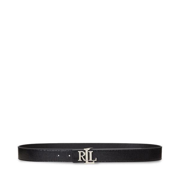 Lauren Ralph Lauren Ženski remen Lauren Ralph Lauren Rev Lrl 30 412935630002 Crna