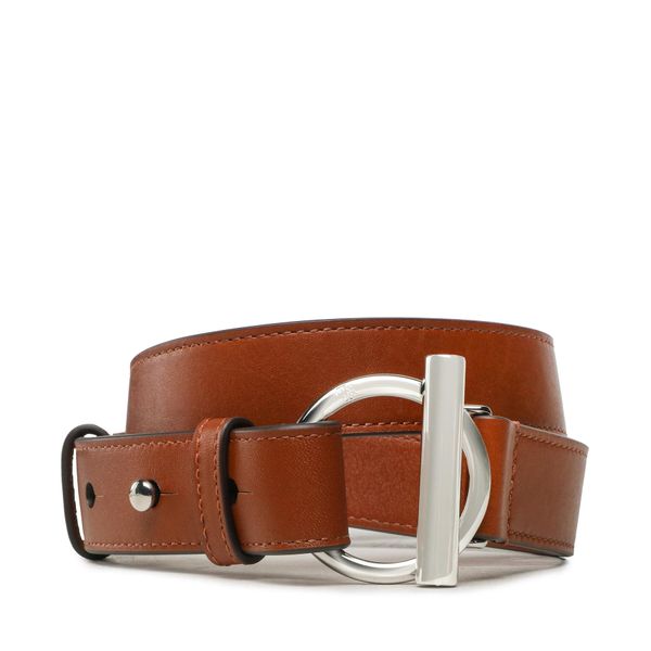 Lauren Ralph Lauren Ženski remen Lauren Ralph Lauren Toggle Ring 412897551001 Lauren Tan