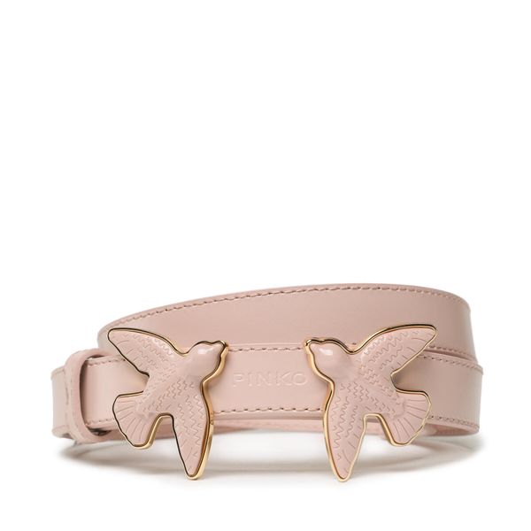 Pinko Ženski remen Pinko Love Berry Evolution H2 Belt PE 23 PLT01 100297 A0F3 Cipria O81B