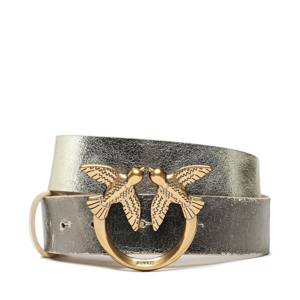 Pinko Ženski remen Pinko Love Berry H3 Belt 20231 PLT01 100125.A0QT Oro/Argento HI50