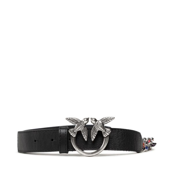 Pinko Ženski remen Pinko Love Chandelier Belt H3 20222 PLT01 1H214A.A088 Black Z990