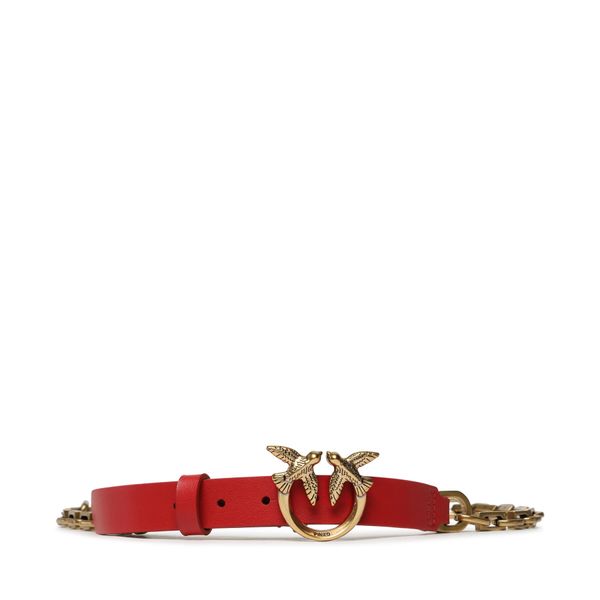 Pinko Ženski remen Pinko Love Day Chain H2 Belt PE 23 PLT01 100133 A0F1 Red R41Q
