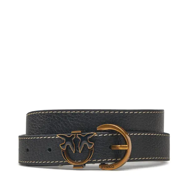 pinko Ženski remen Pinko Tamboril H2.5 Belt 20241 PLT01 102820.A158 Crna