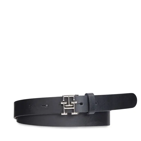 Tommy Hilfiger Ženski remen Tommy Hilfiger AW0AW15182 Crna