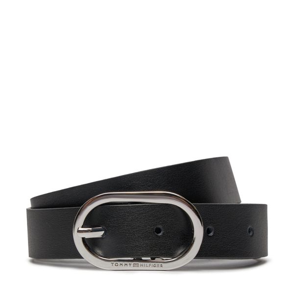 Tommy Hilfiger Ženski remen Tommy Hilfiger Chic 2.5 AW0AW16189 Black BDS