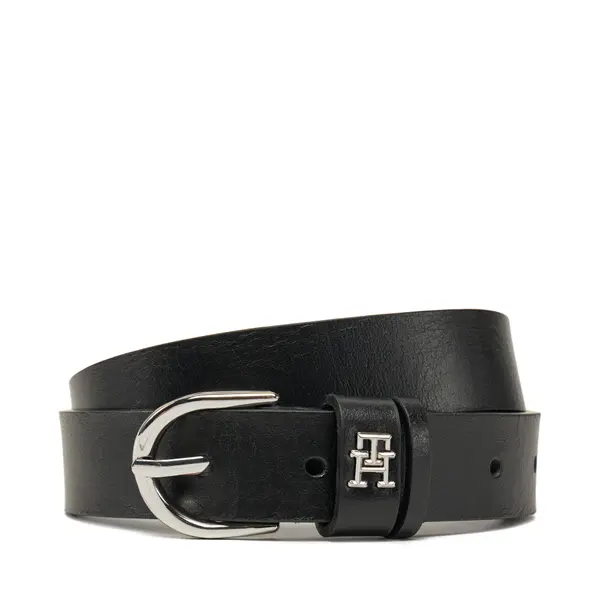 Tommy Hilfiger Ženski remen Tommy Hilfiger Essential Effortless 2.5 Sv AW0AW17279 Crna
