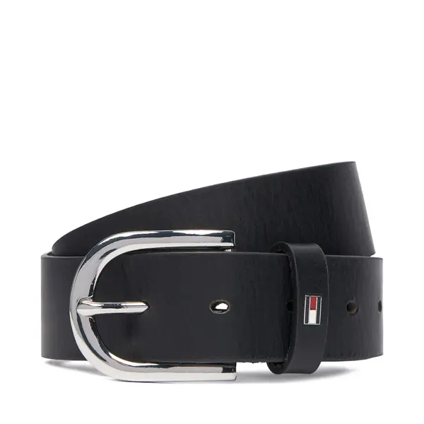 Tommy Hilfiger Ženski remen Tommy Hilfiger New Danny Belt WW0WW11590 Crna