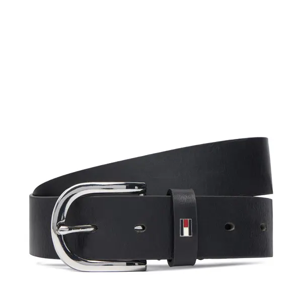 Tommy Hilfiger Ženski remen Tommy Hilfiger New Danny Belt WW0WW11590 Crna