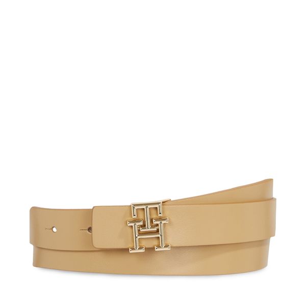 Tommy Hilfiger Ženski remen Tommy Hilfiger Th Logo Rev 2.5 AW0AW15898 Merino / Ancient White 0F4