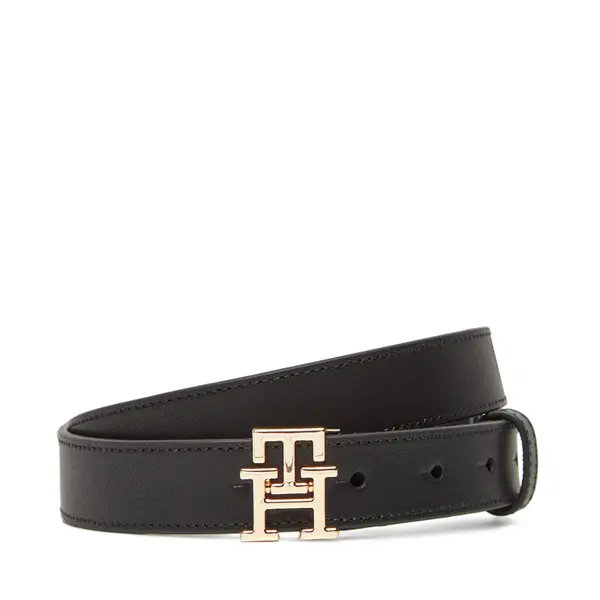 Tommy Hilfiger Ženski remen Tommy Hilfiger Th Modern 2.5 AW0AW17496 Crna