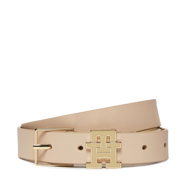 Tommy Hilfiger Ženski remen Tommy Hilfiger Th Monogram 2.5 AW0AW15763 White Clay AES