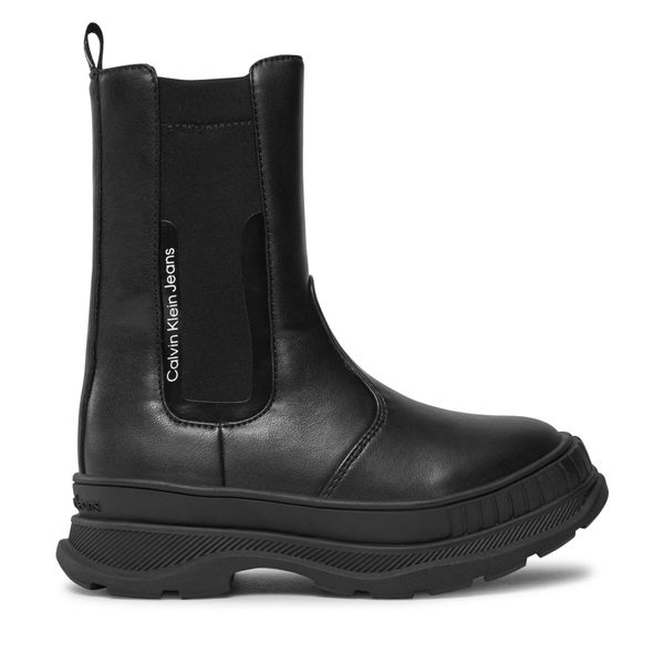 Calvin Klein Jeans Zimske čizme Calvin Klein Jeans Lace-Up Bootie V3A5-80711-1464 M Black 999