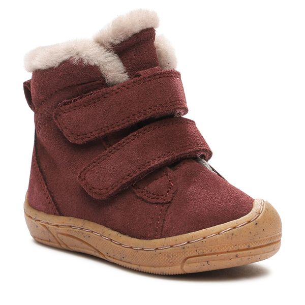 Froddo Zimske čizme Froddo Minnie Suede Velcro G2110126-1 M Bordeaux 1