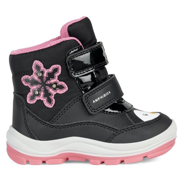 Geox Zimske čizme Geox B Flanfil Girl B Abx B363WA 054FU C0922 M Black/Fuchsia